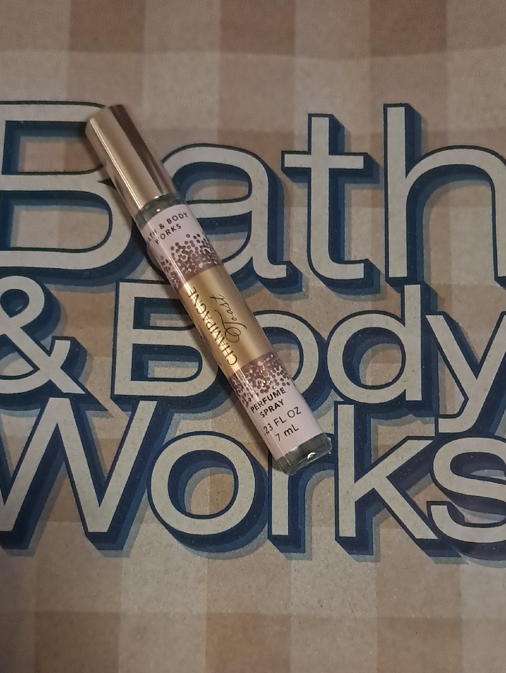 Bath & Body Works Champagne Toast Rollerball in Pink and Gold NWT FRESH 😍
